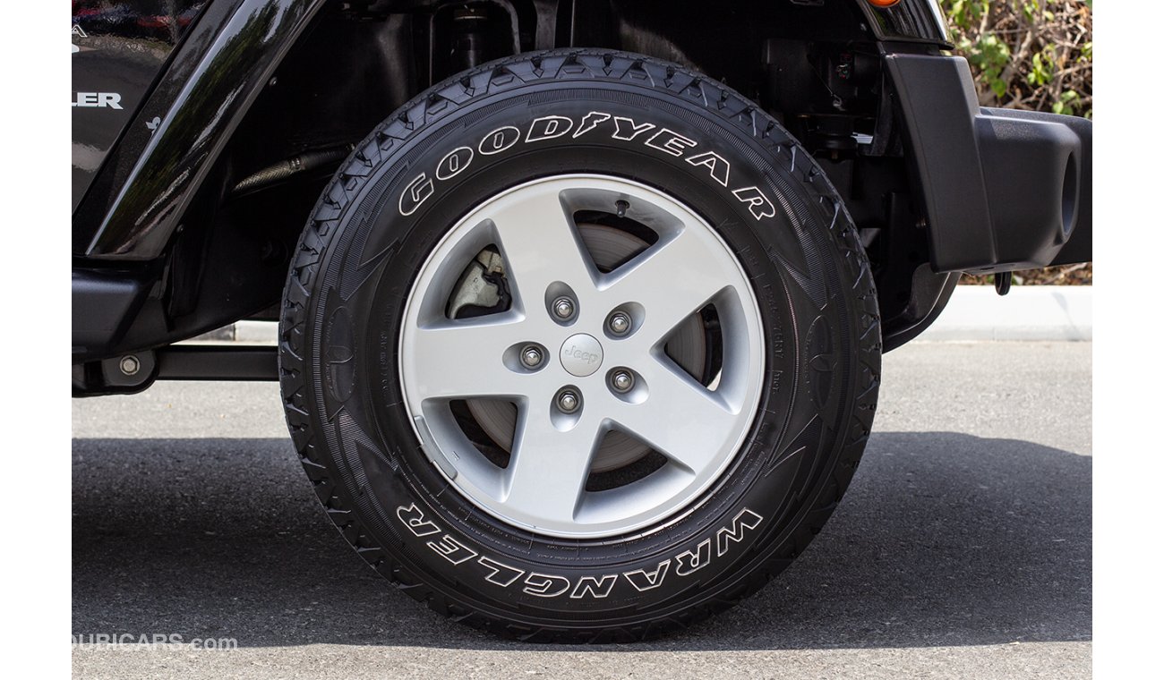 Used JEEP WRANGLER SAHARA 2017 GCC ZERO DOWN PAYMENT 1560 AED