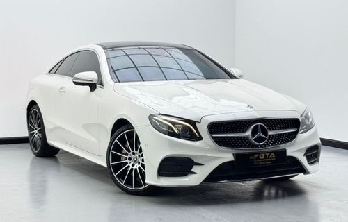 Mercedes-Benz E 400 Coupe 2018 Mercedes-Benz E400 4MATIC Coupe, 1 Year Warranty, Service History, GCC