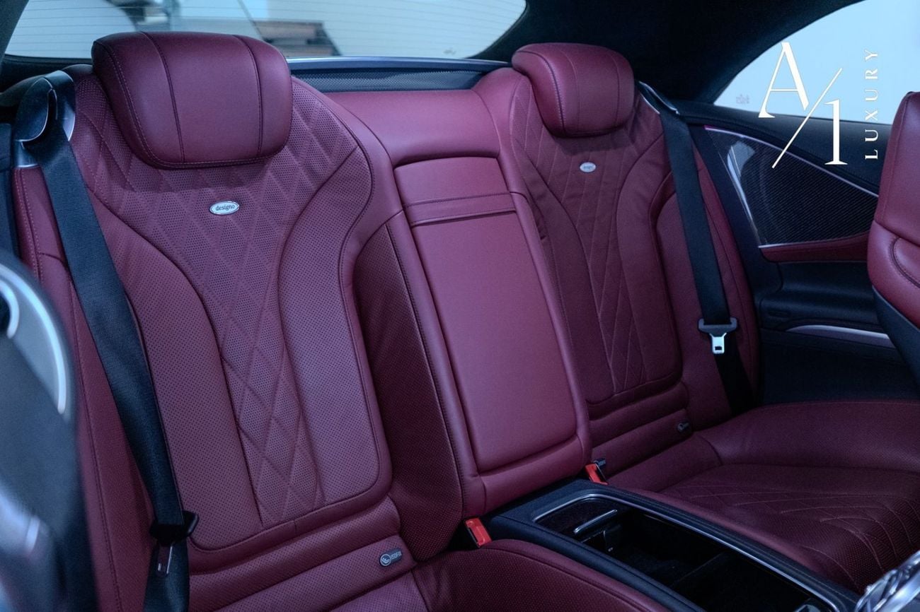 مرسيدس بنز S 560 كوبيه 2018 Mercedes Benz S560 Convertible V8, Service History, Fully Loaded, Excellent Condition, GCC Spec