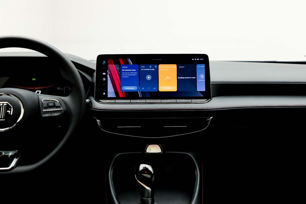 MG 5 Global Luxury 1.5L - White Inside Black | Export Only