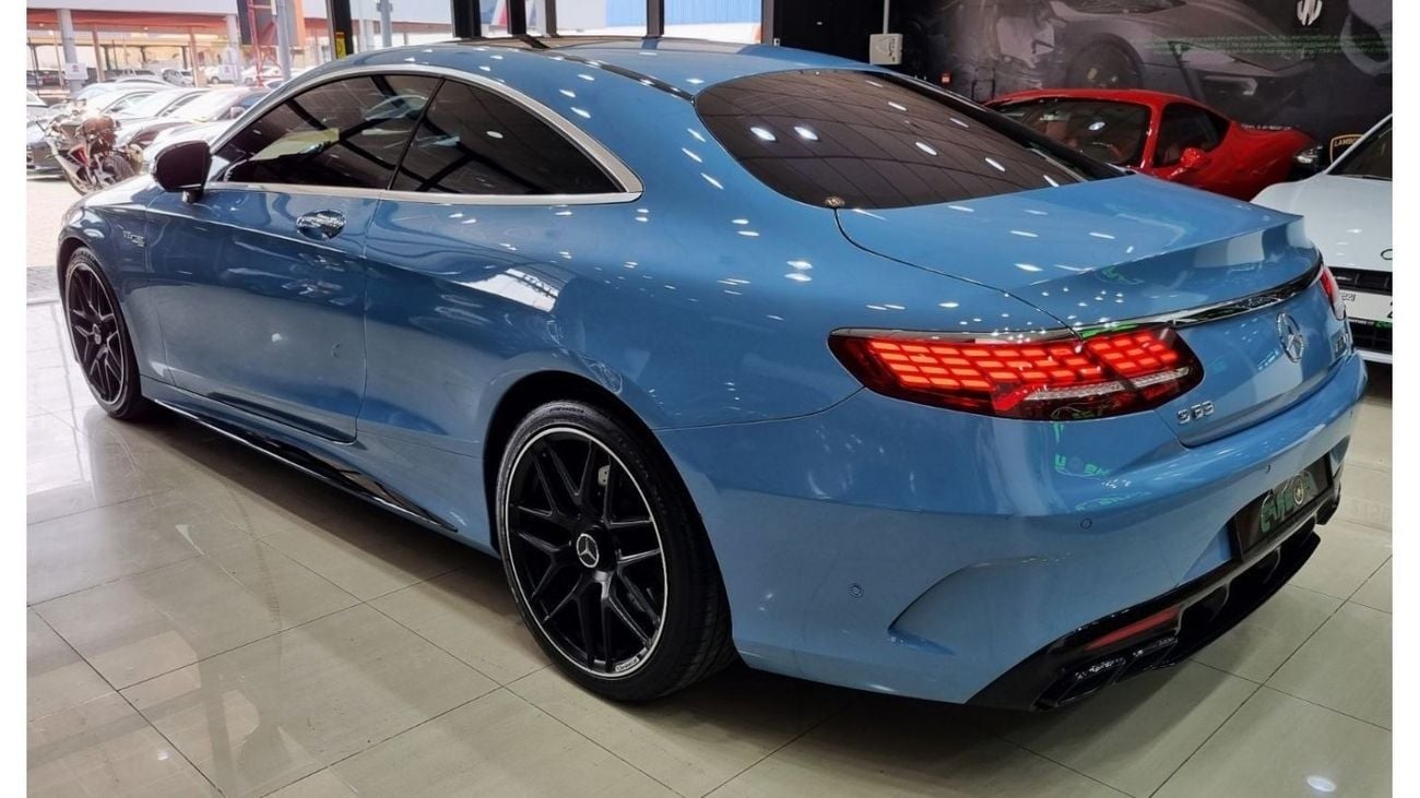 Mercedes-Benz S 550 Coupe MERCEDES S550 2016 (CLEAN TITLE) CONVERTED TO 2018 S63 BODYKIT IN PERFECT CONDITION FOR 179K AED