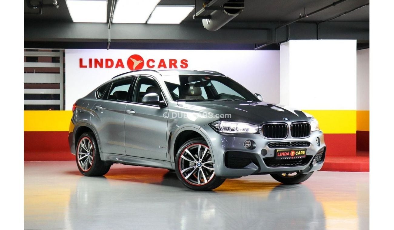 BMW X6 35i Exclusive RESERVED ||| BMW X6 X-Drive 35i M-Kit 2017 GCC under Agency Warranty with Flexible Dow