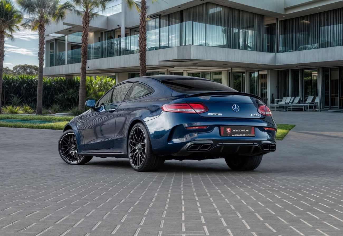 Mercedes-Benz C 63 AMG 63S AMG COUPE | 4,750 P.M (4 Years)⁣ | 0% Downpayment | Well Maintained!