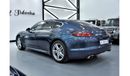 Porsche Panamera EXCELLENT DEAL for our Porsche Panamera 4S ( 2010 Model ) in Blue Color GCC Specs