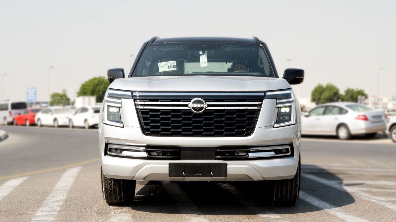 نيسان باترول 2026 Nissan Patrol SE Platinum 3.8L AT Petrol (Silver Black Roof)