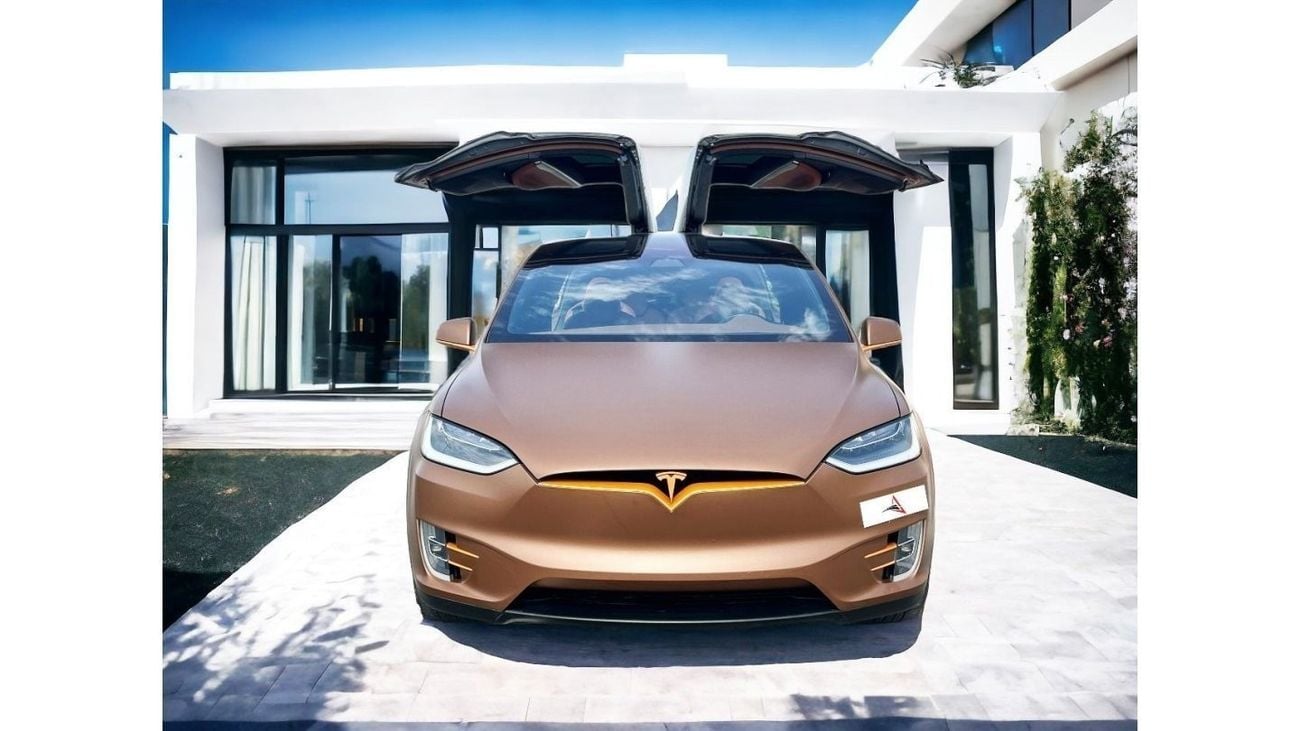 Tesla Model X AED 2480 PM | TESLA MODEL X100D 2017 | GCC | FIRST OWNER | Full Service History | No Accidents