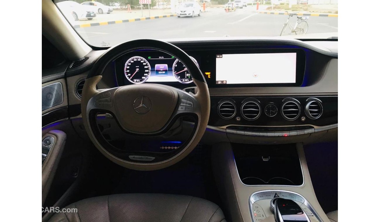 مرسيدس بنز S 550 (Mercedes Benz 2015 S550 (S63 AMG original kit -AMERICAN GCC