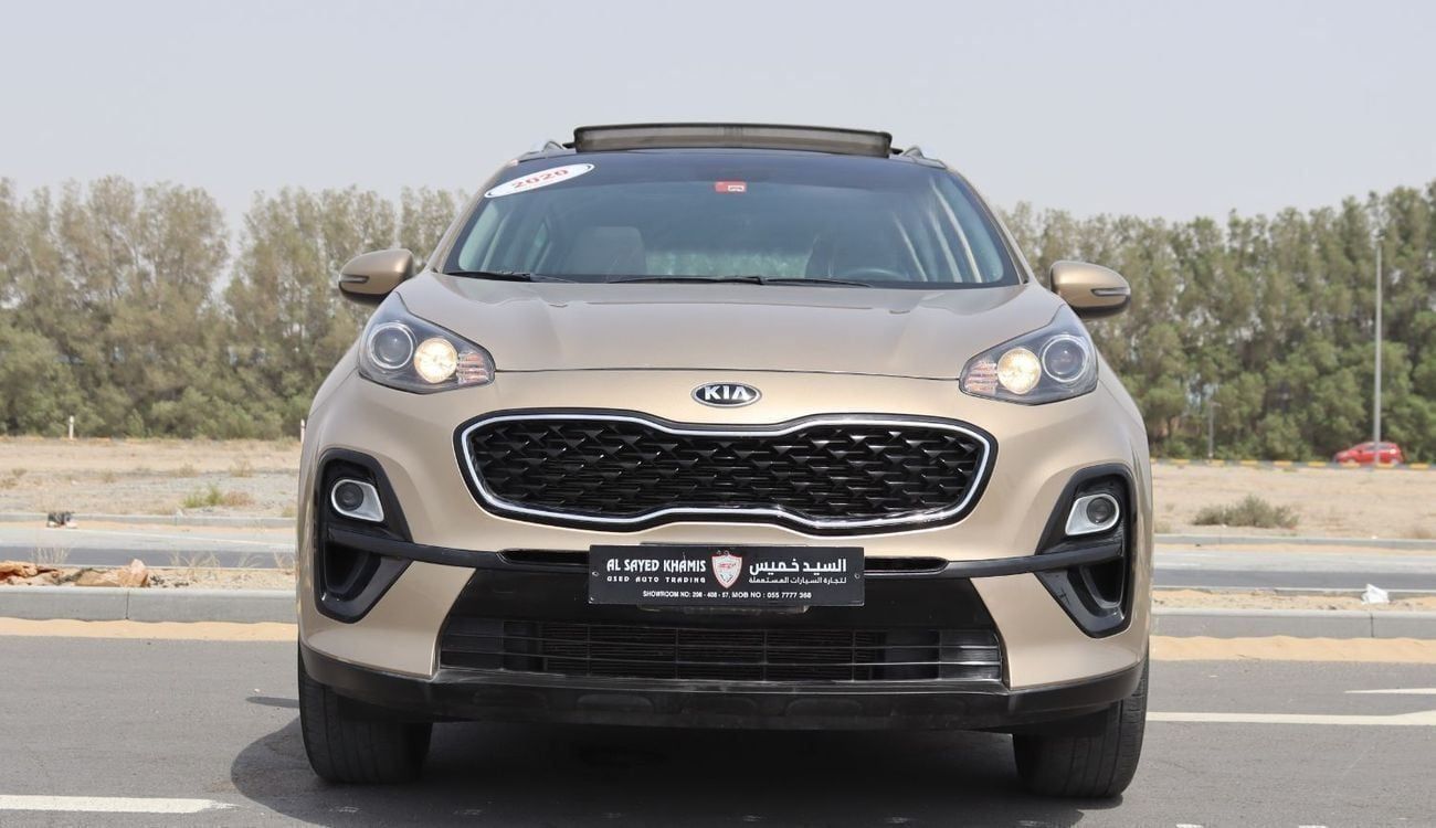 كيا سبورتيج كيا سبورتيج موديل 2020 خليجى بدون حوادث حاله ممتازه ممشى KM77000 محرك سعته 1.6سى س وبسعر 56000 درهم