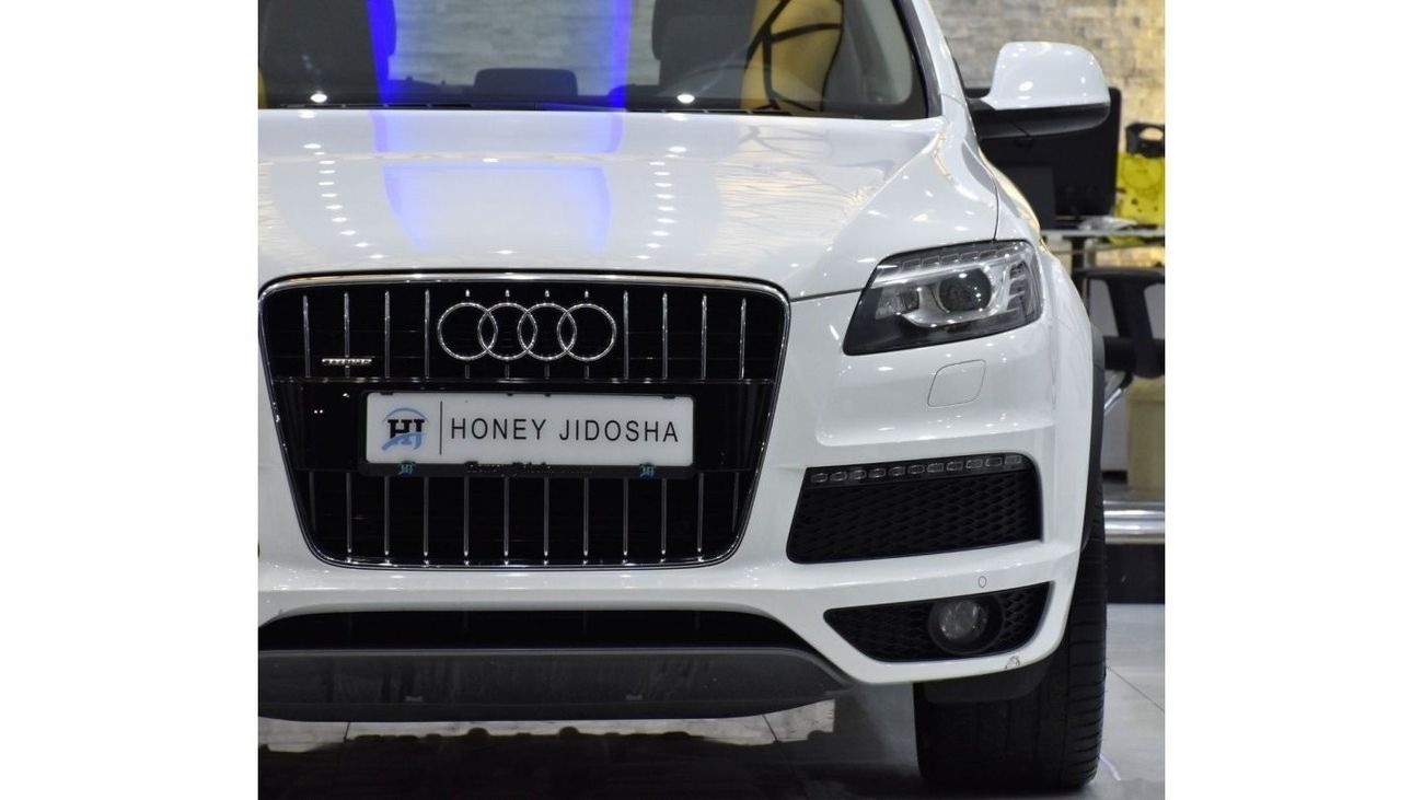 Audi Q7 EXCELLENT DEAL for our Audi Q7 S-Line 4.2L QUATTRO ( 2010 Model ) in White Color GCC Specs