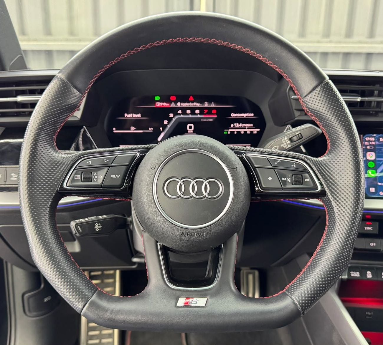 أودي S3 TFSI GCC | AL Nabooda Warranty 2028 | Al Nabooda Service 2028 or 75k Kms