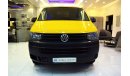 Volkswagen Transporter AMAZING Utility Van! Volkswagen Transporter 2015 Model! GCC Specs
