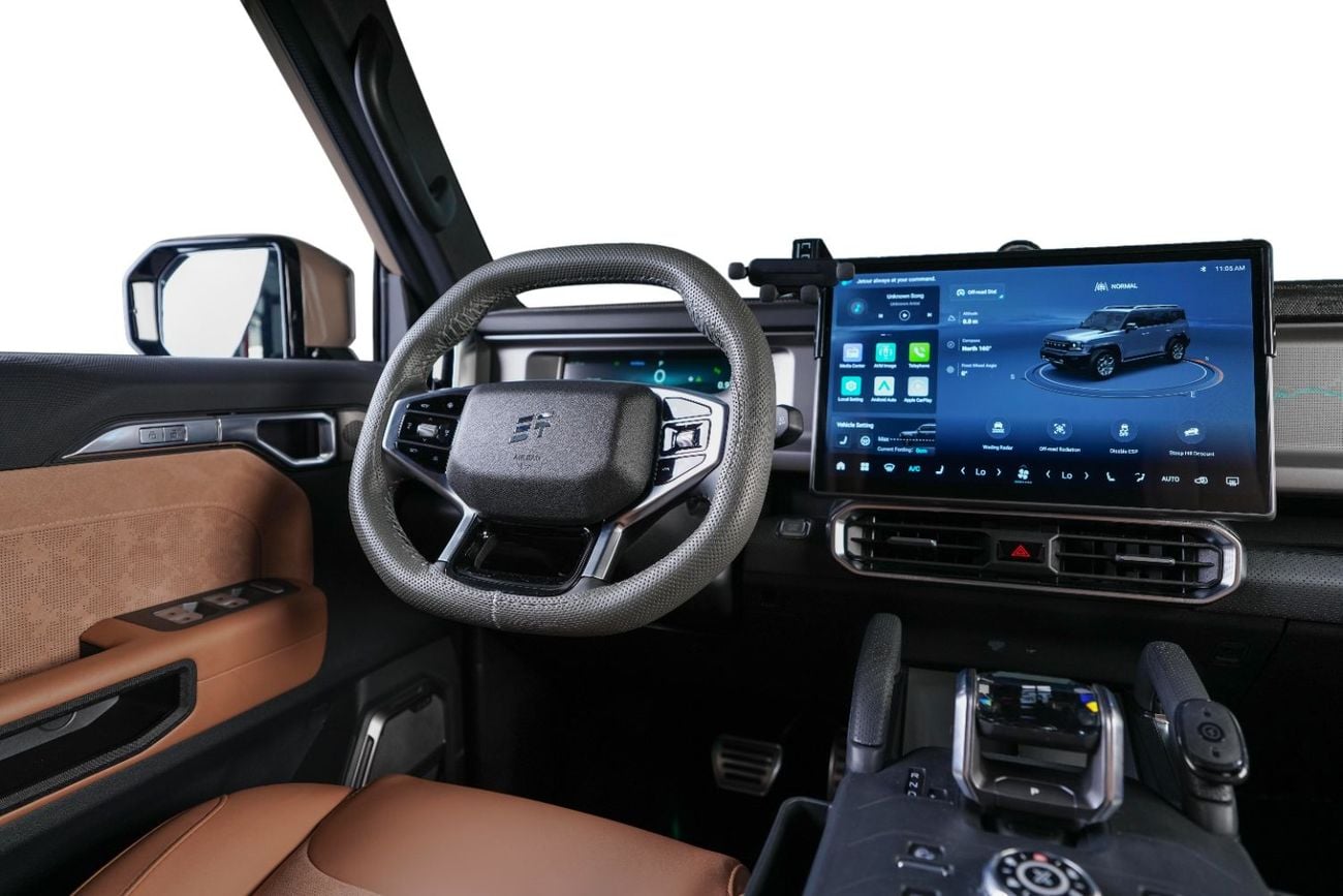 جيتور T2 LUX Full Options-low Mileage-GCC-warranty till 2035-service package till 2028