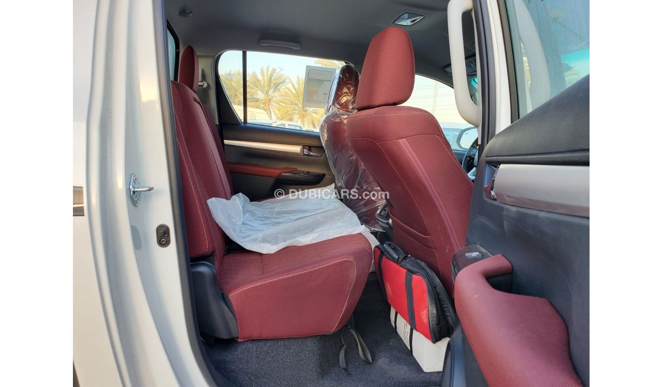 Toyota Hilux Toyota Hilux 2021 model M/T White/Red 2.7L Petrol With Push Start