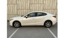 Mazda 3 2.0L | GCC | EXCELLENT CONDITION | FREE 2 YEAR WARRANTY | FREE REGISTRATION | 1 YEAR COMPREHENSIVE I