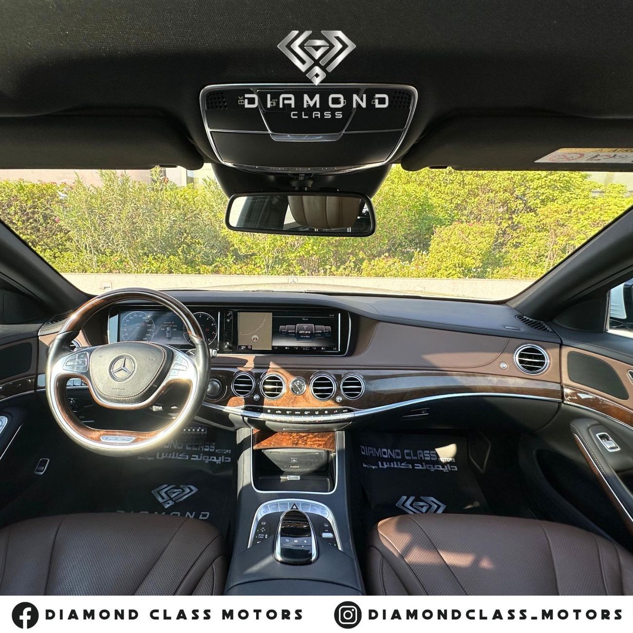 Mercedes-Benz S 400 Mercedes S400 L AMG Full Option  Panoramic  Head-Up Display  2015 GCC 147,000 KM