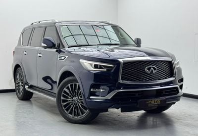 Infiniti QX80 2022 Infiniti QX80 Luxury, 3/2028 Infiniti Warranty, Infiniti Service History, GCC