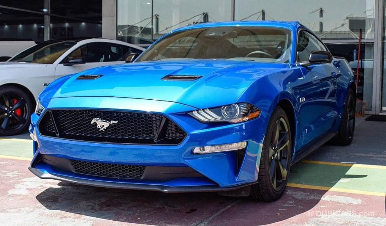 Ford Mustang 2019 GT Premium, 5.0 V8 GCC, 0km w/ 3Years or 100K km Warranty and 60K km Service at Al Tayer