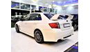 Subaru Impreza WRX Amazing Subaru WRX STI 2013 Model!! in White Color! GCC Specs