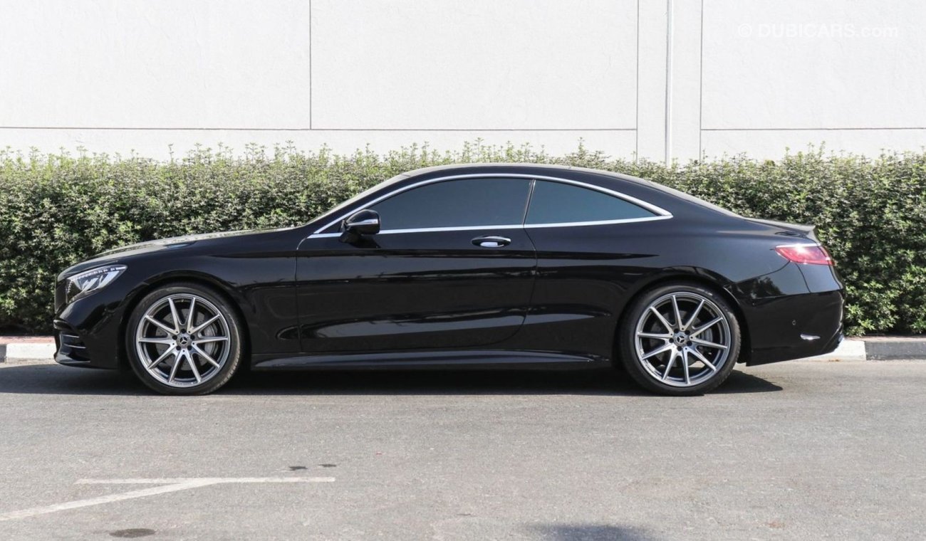 Mercedes-Benz S 560 Coupe / Warranty And Service Contract / GCC Specifications