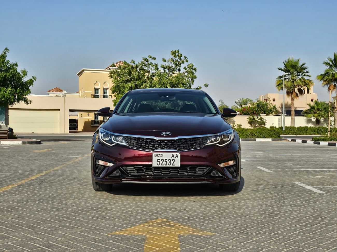 كيا أوبتيما Non accident / US Specs / Blind Sport / RTA Pass