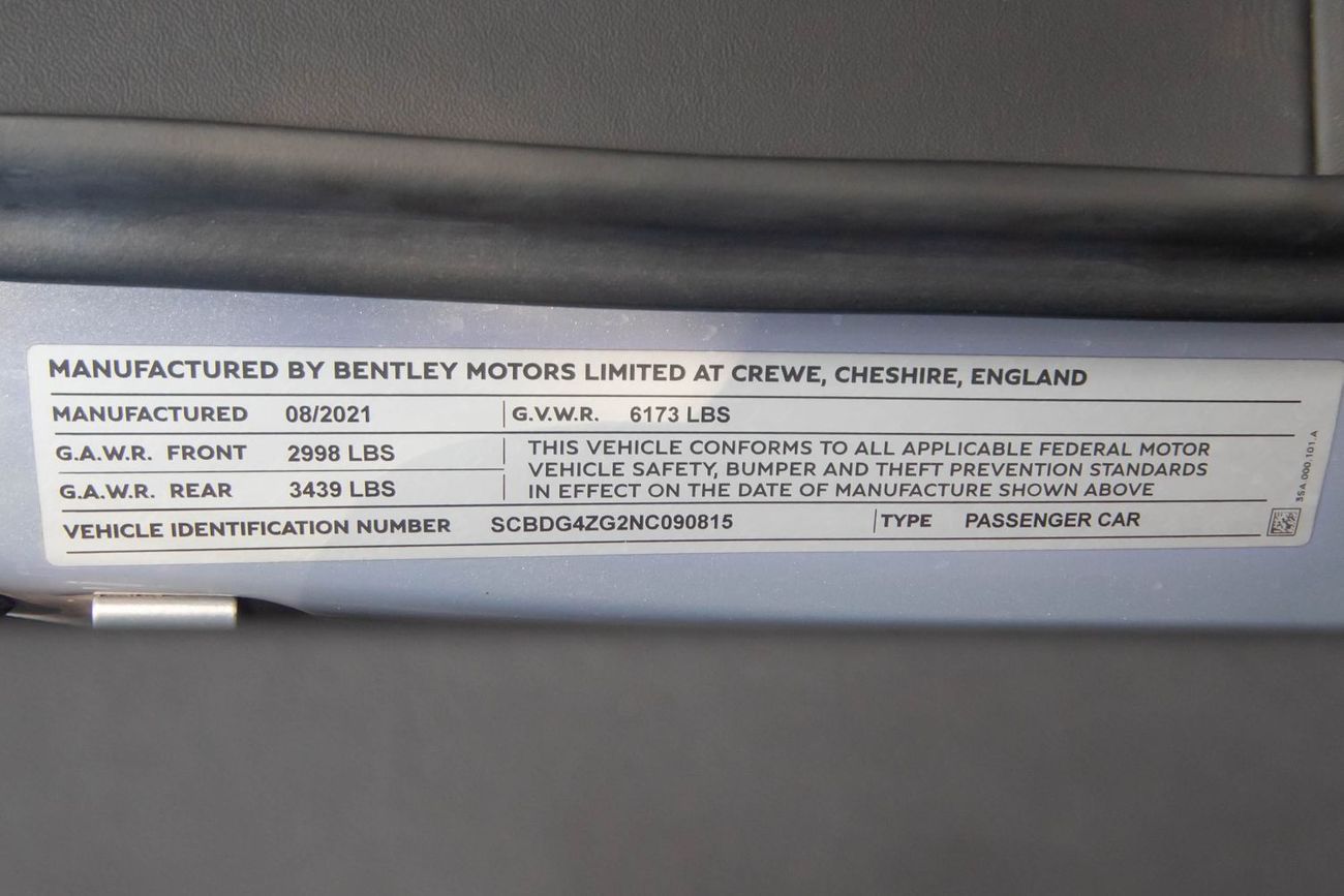 بنتلي كونتيننتال جي تي 4.0T V8