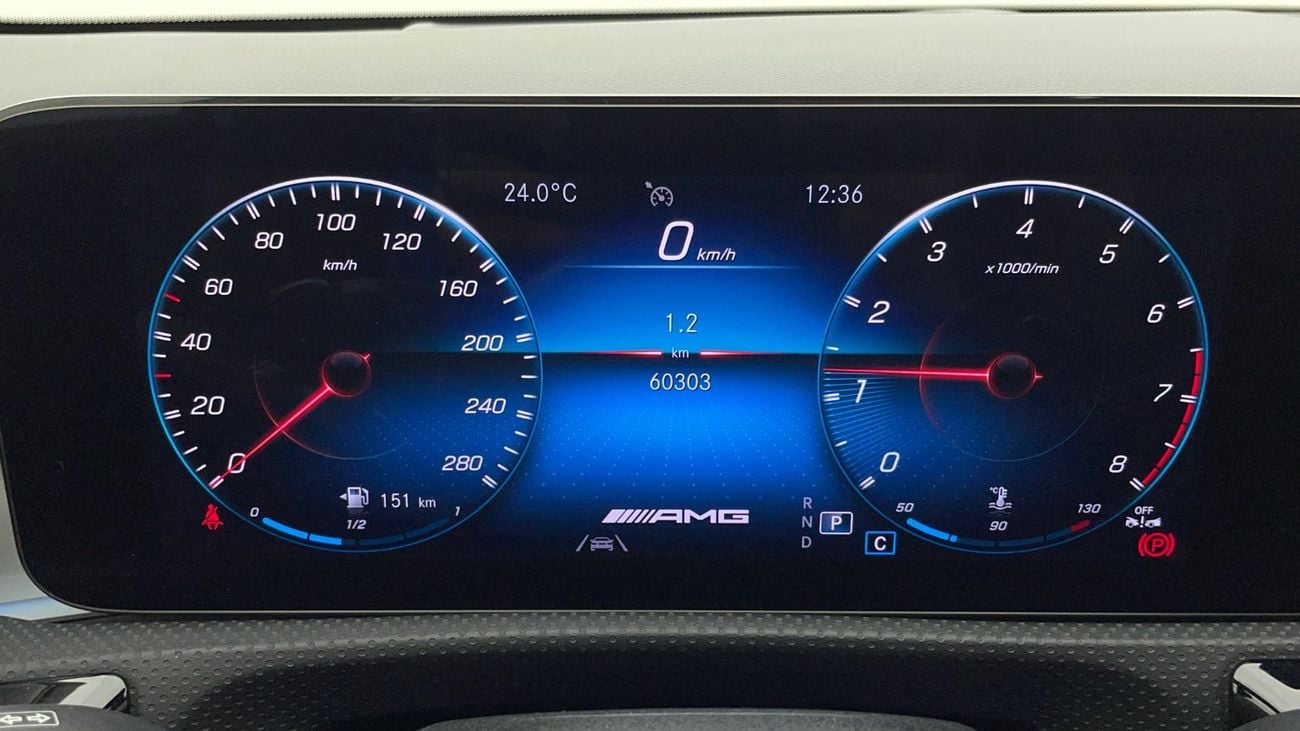 مرسيدس بنز A 35 AMG 2L 2023 | 0 DP | 2252/Month | 30 Day Return | Service History