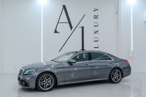 Mercedes Benz S63 AMG STANDARD Std 4.0L (604 HP) 2018 Mercedes Benz S63 AMG 4MATIC, Warranty, Fully Loaded, Excellent Condition