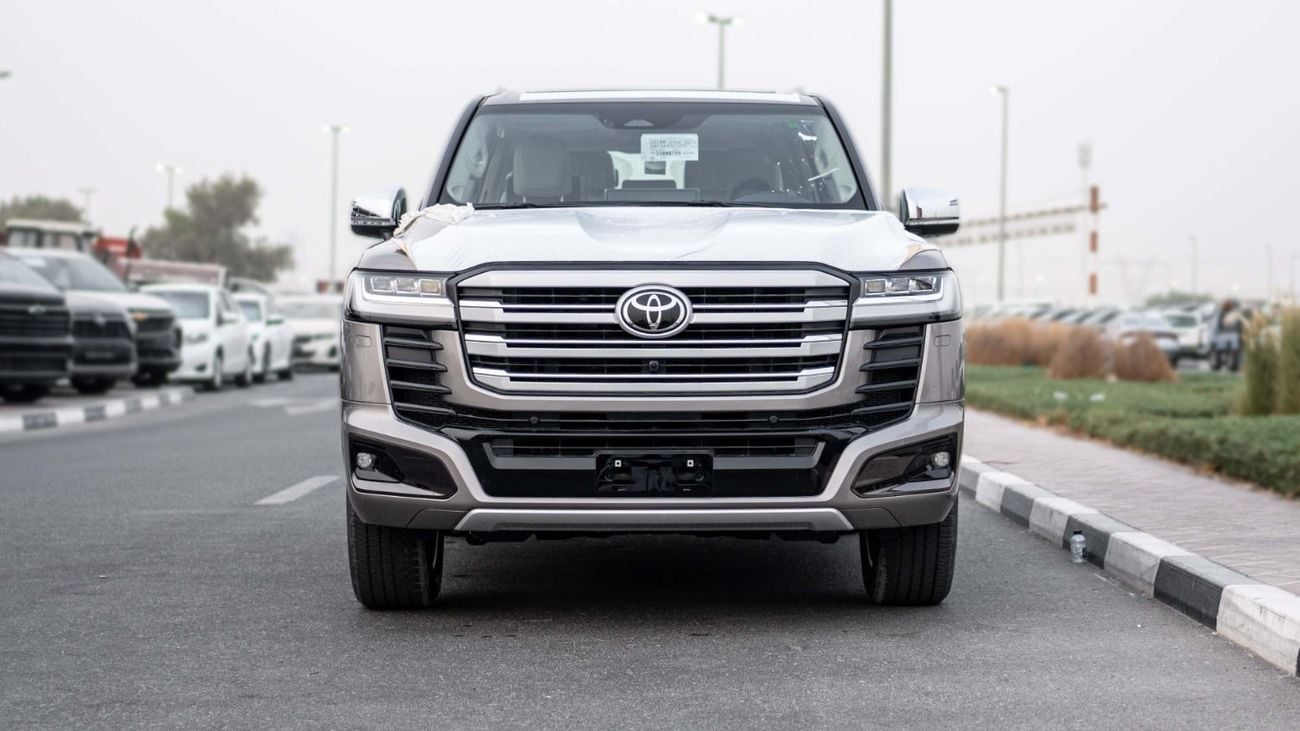 تويوتا لاند كروزر 2026 Toyota Land Cruiser 300 VXR 3.5L AT Hybrid (Bronze-Beige)