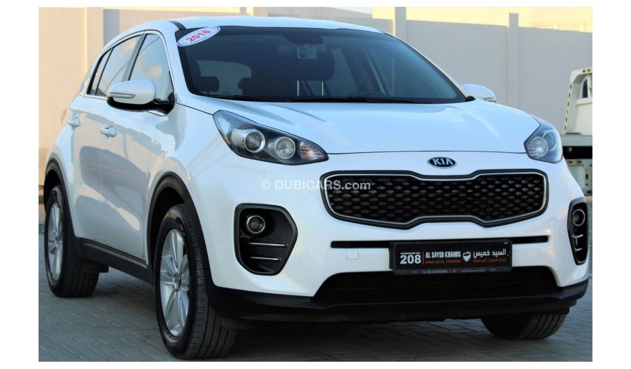 كيا سبورتيج كيا سبورتاج 2018 ديزل وارد كوريا أوراق جمارك بدون حوادث نظيفه جدا من الداخل والخارج