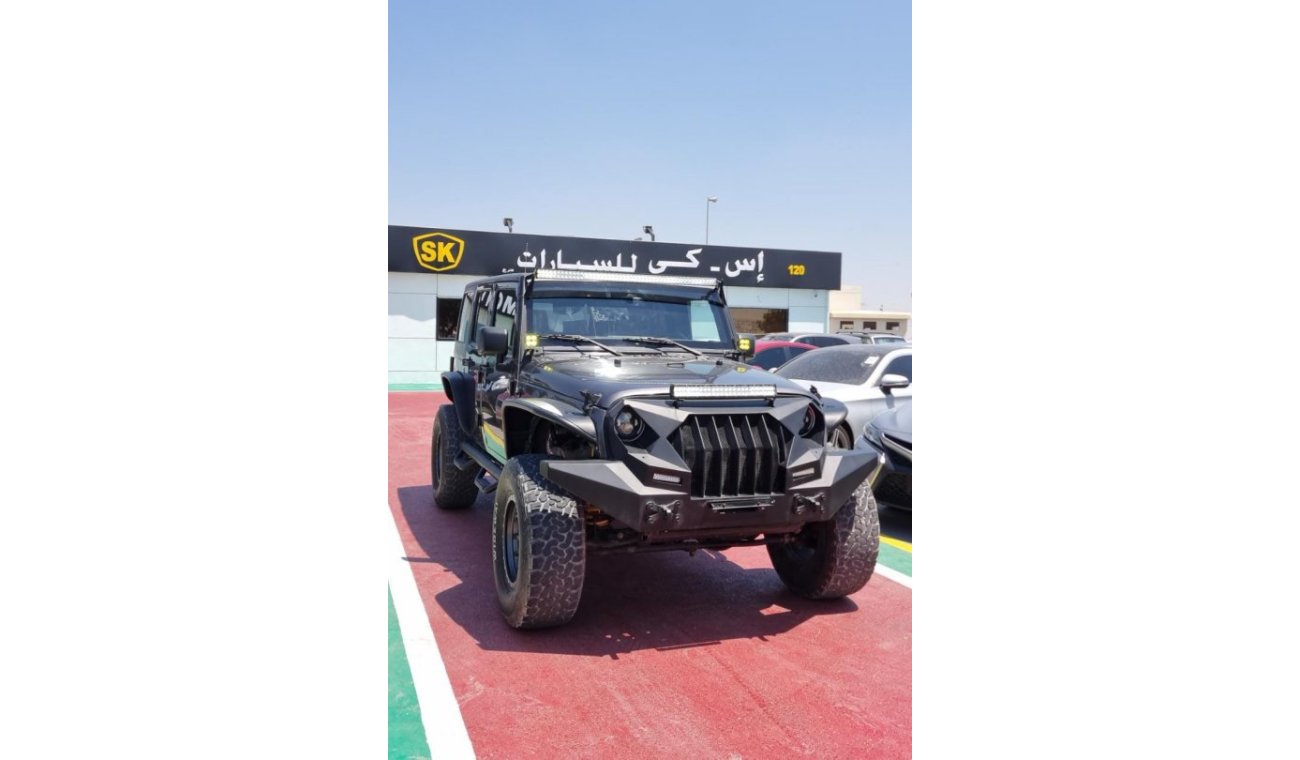 جيب رانجلر WRANGLER UNLIMITED / 2: SUSPENSION KIT / BRAND NEW TYRES / RIMS / LOW MILEAGE (LOT #645983)