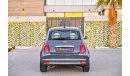 Fiat 500 1,058 P.M | 0% Downpayment | Amazing Condition