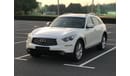 Infiniti QX70 Luxury Plus MODEL 2014 GCC CAR PERFECT CONDITION INSIDE AND OUTSIDE FULL OPTION SUN ROOF LEATHER SEA