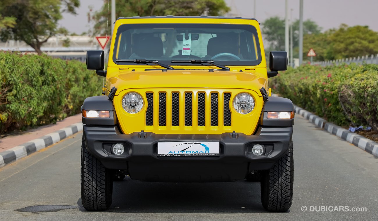 Jeep Wrangler Unlimited Sport Plus V6 3.6L , GCC , 2021 , 0Km , W/3 Yrs or 60K Km WNTY @Official Dealer