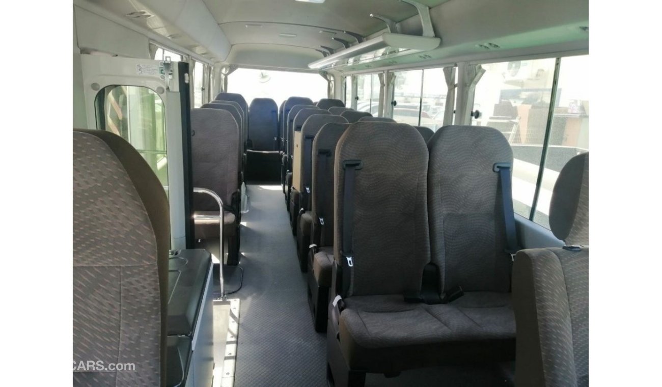 تويوتا كوستر NEW 2024 TOYOTA COASTER BUS 22 seats with fridge DIESEL