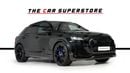 Audi RSQ8 TFSI quattro 4.0L Black On Black-Al Nabooda Warranty andService Contract-Special Order-Carbon Cerami
