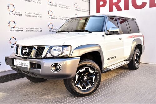 Nissan Patrol Super Safari 4.8L VTC V6 4WD 2021 GCC SPECS LOW MILEAGE