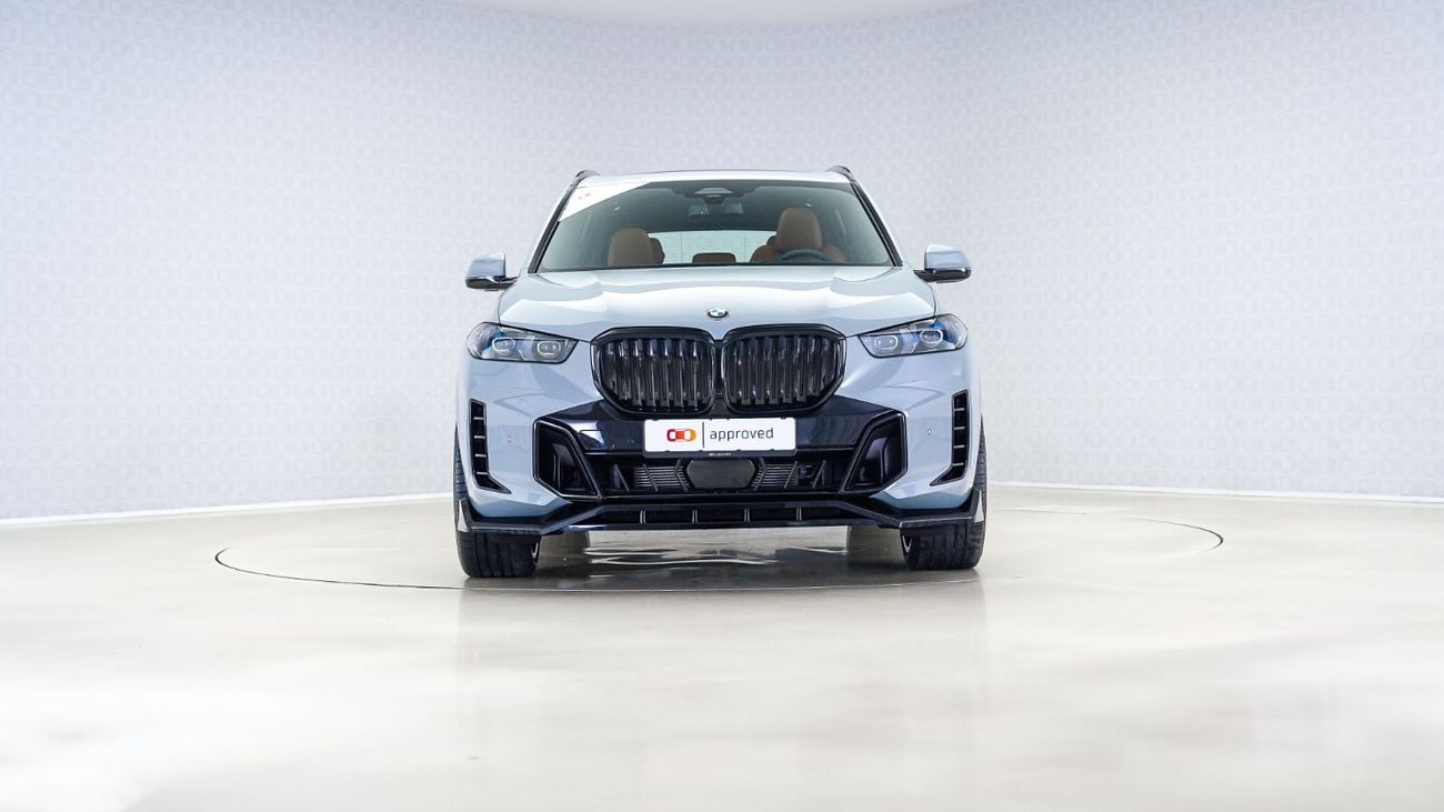 BMW X5 40i M Sport 3.0L | AED 5,412 PM | Warranty July-2027 | GCC