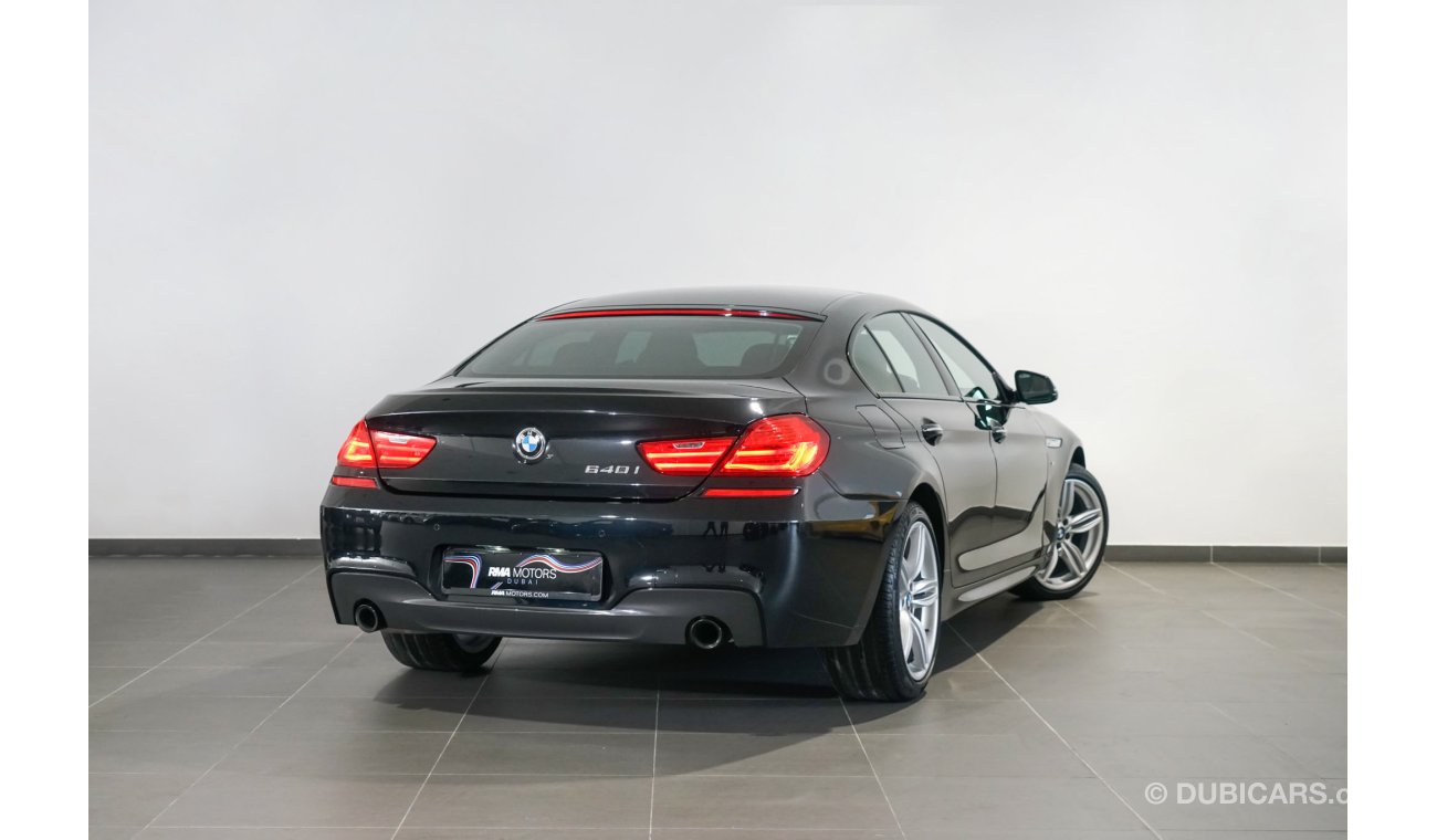 بي أم دبليو 640 2016 BMW 640i M-Sport Gran Coupe / Extended BMW Warranty & Service Pack