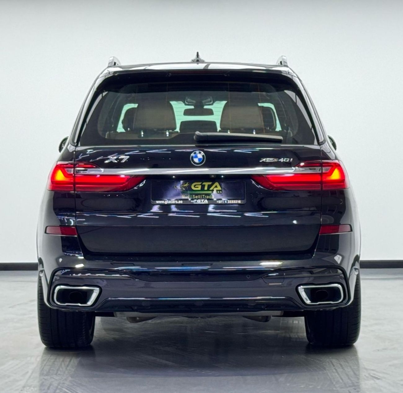 بي أم دبليو X7 XDrive40i 3.0L 2020 BMW X7 xDrive40i M-Sport, 2026 BMW Warranty + Service Pack, 7 Seater, Excellent 