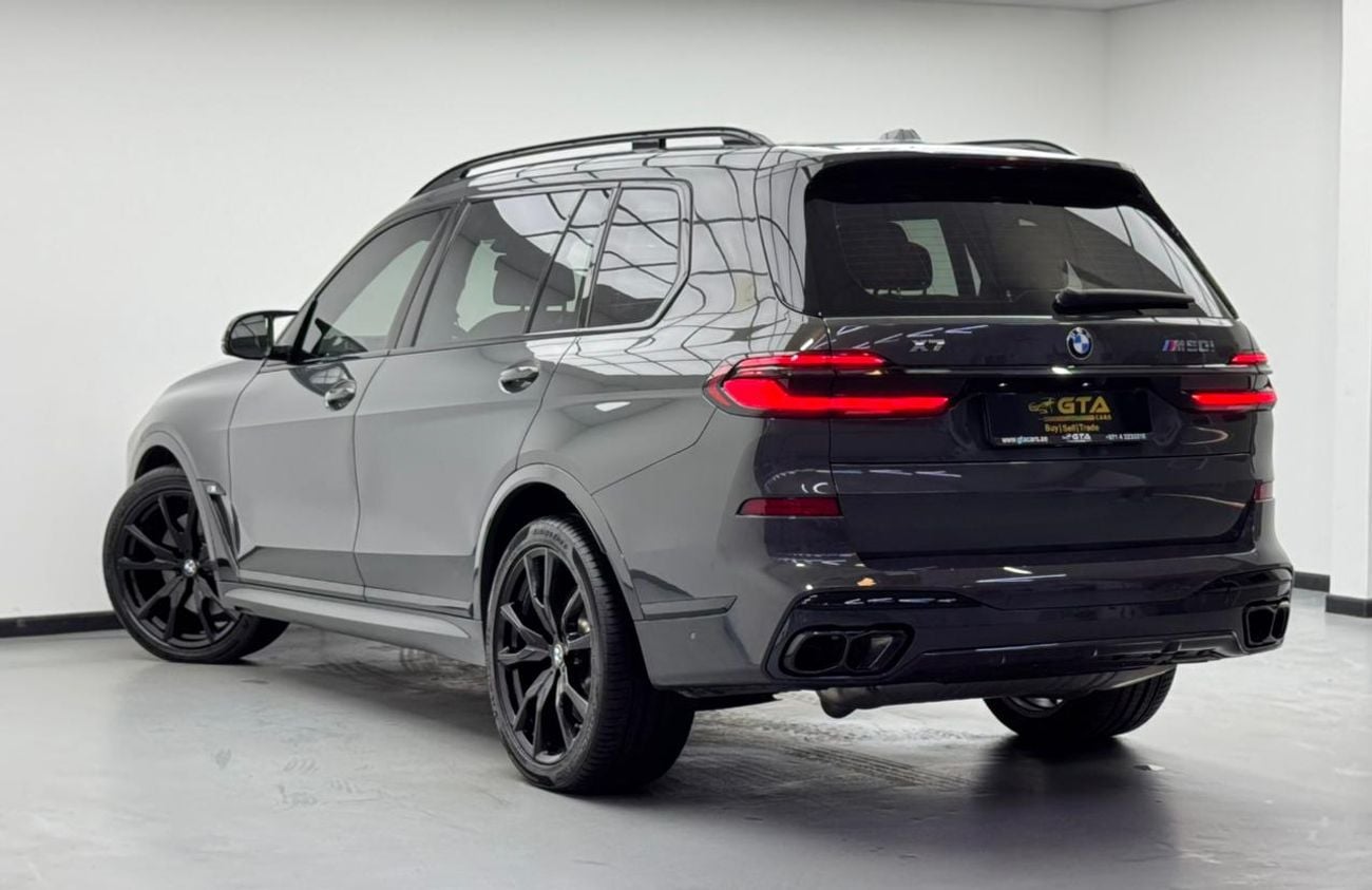 BMW X7 2024 BMW X7 M60i, 2029 BMW Warranty + Service Pack, Very Low Km, 7 Seater, Excellent Condition, GCC