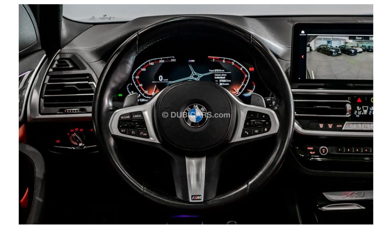 BMW X3 xDrive 30i 2022 BMW X3 xDrive30i M Sport, 2027 BMW Warranty + Service Contract, Full BMW Service His