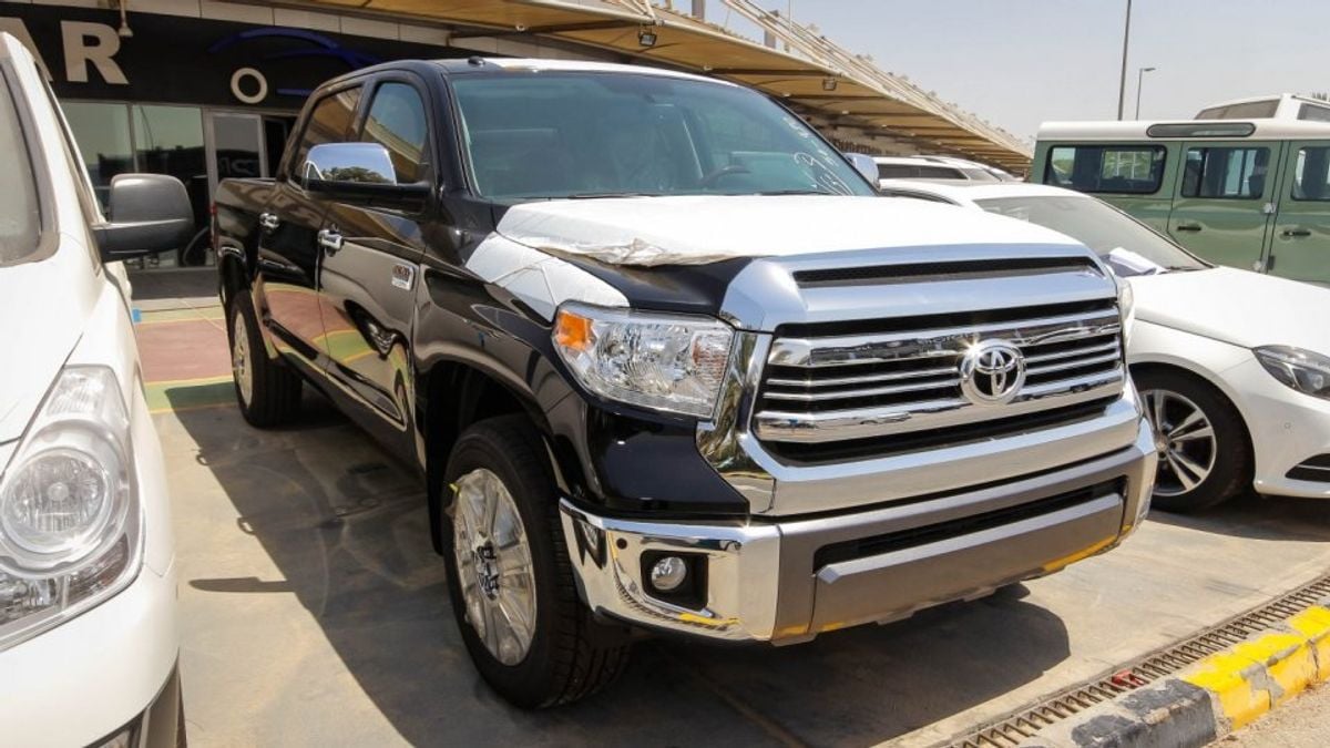 Toyota Tundra 1794 Edition for sale: AED 194,000. Black, 2016