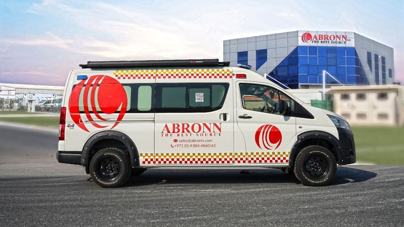 Toyota Hiace New Toyota Hiace High Roof Ambulance Fiber 4x4 Petrol 3.5L Model 2024