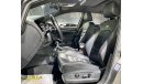 فولكس واجن جولف 2017 Volkswagen Golf R Agency Warranty and service, GCC