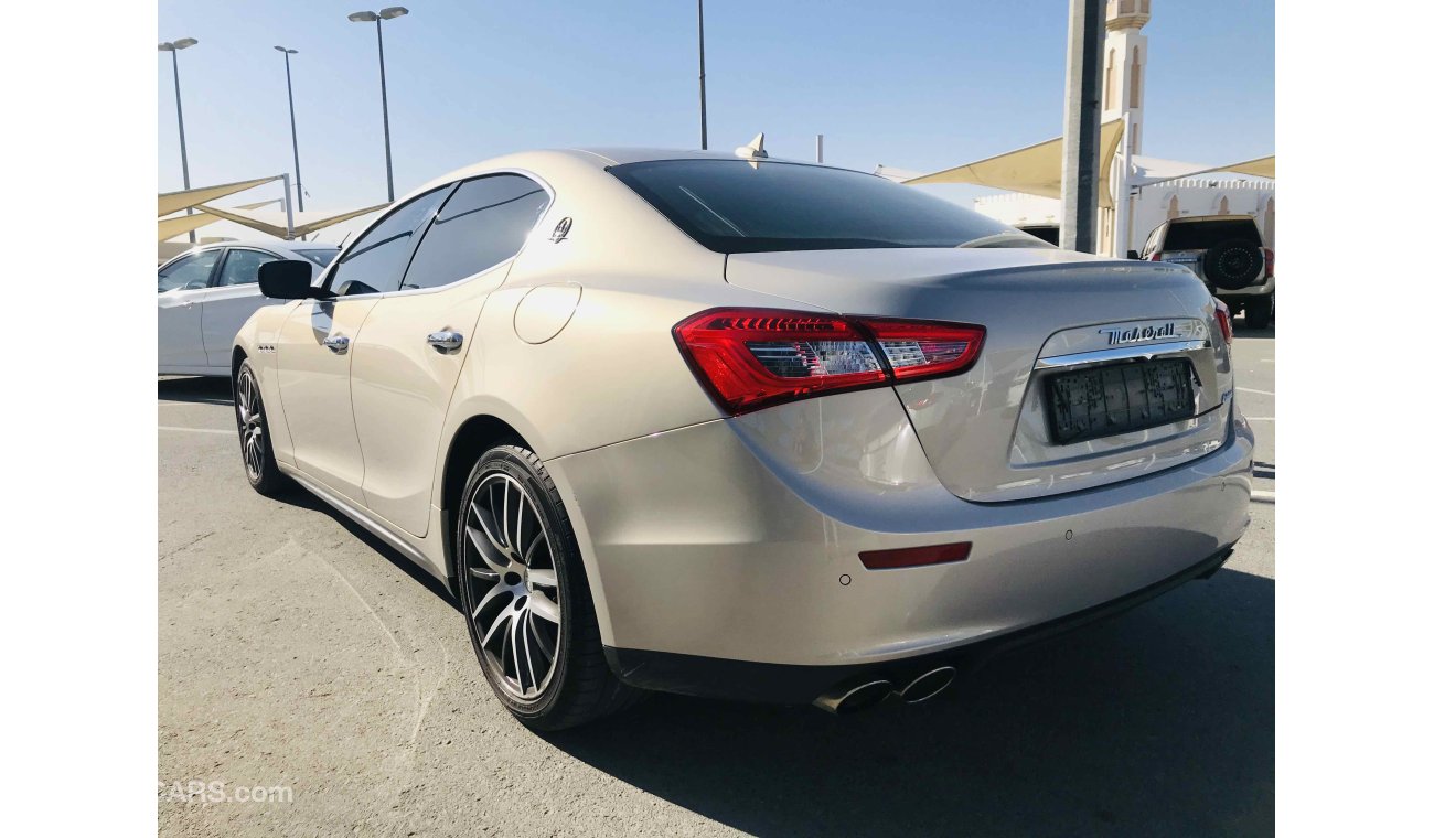 Maserati Ghibli سياره نظيفه جدا بحاله ممتازه بدون حوادث ضمان شاسيه جير ماكينه