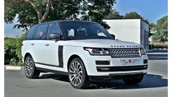 Land Rover Range Rover Vogue SE Supercharged GCC - Excellent Condition - Agency Maintained - Autobiography Interior - Bank Finance Facility