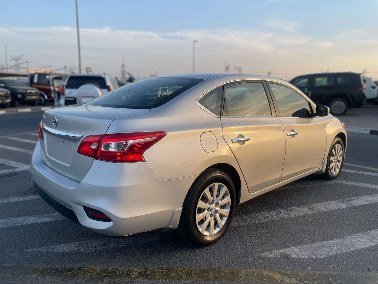 نيسان سنترا 2018 Nissan Sentra S 1.8L V4 MidOption+ Economical Car -