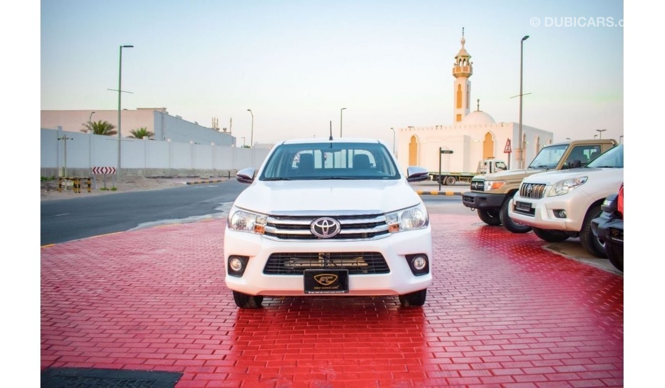 تويوتا هيلوكس 2018 | TOYOTA HILUX  | GLX DOUBLE CAB 4X2 | GCC | VERY WELL-MAINTAINED | SPECTACULAR CONDITION |