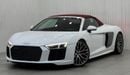 Audi R8 Spyder Std 5.2L 2017 Audi R8 Spyder V10, Warranty, Full Service History, Carbon Fiber Package, Very 
