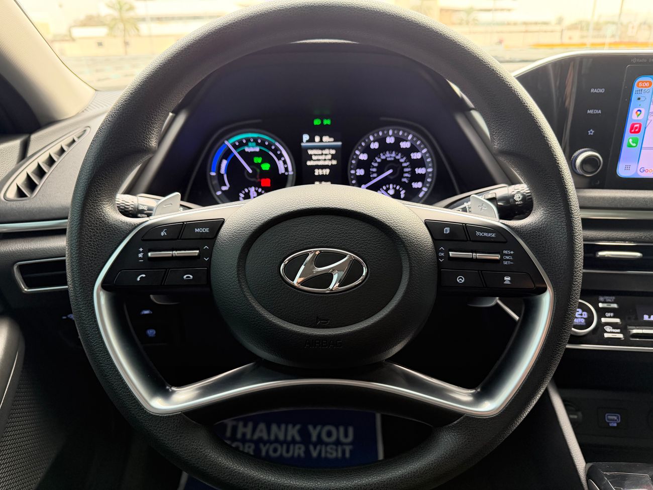 هيونداي سوناتا Hybrid Blue